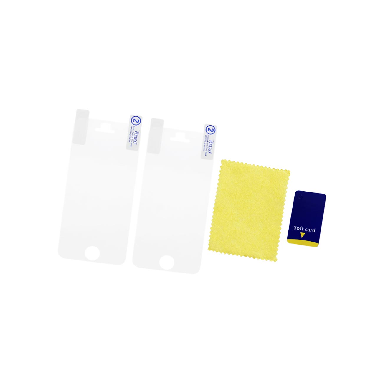 Screen Protector iPhone 5C Two Pieces Clear