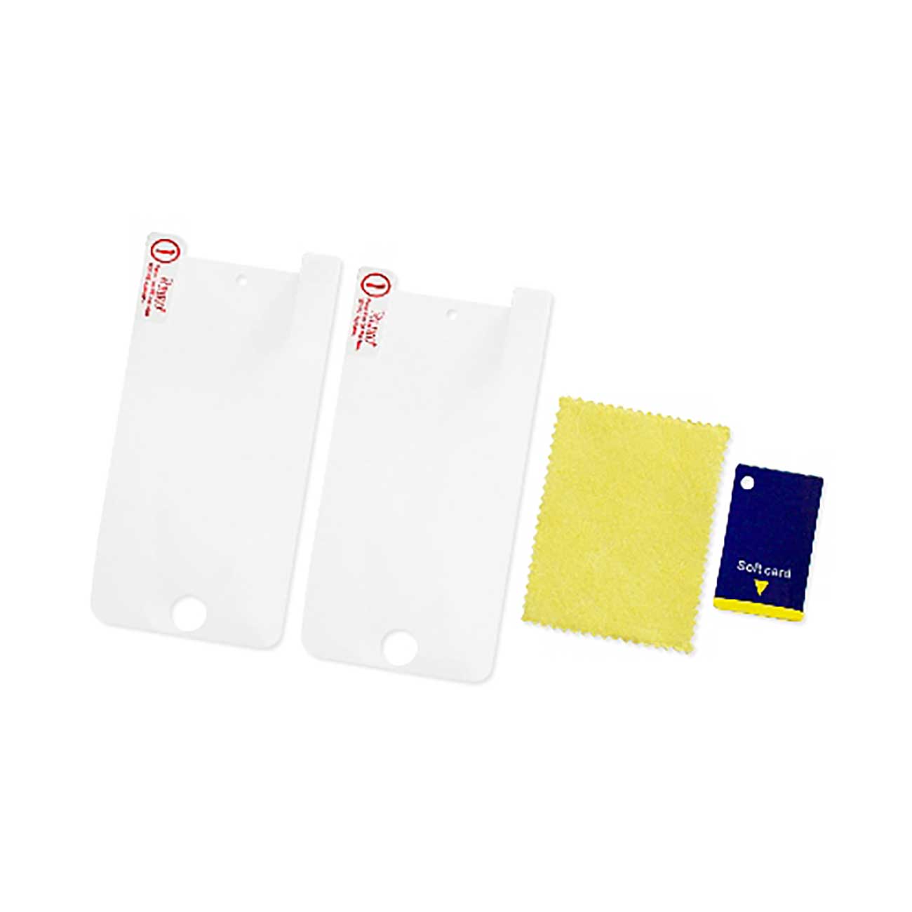 Ipod Touch 5 Two Pieces Screen Protector In Clear