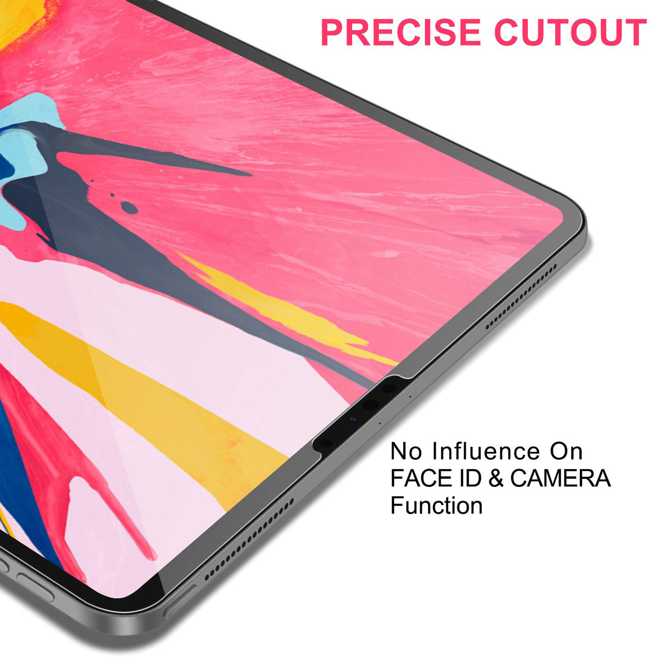 Glass Super Durable 2.5D iPad Pro 11 (2020 & 2018) And iPad Pro 11 (2nd/ 1st Gen)