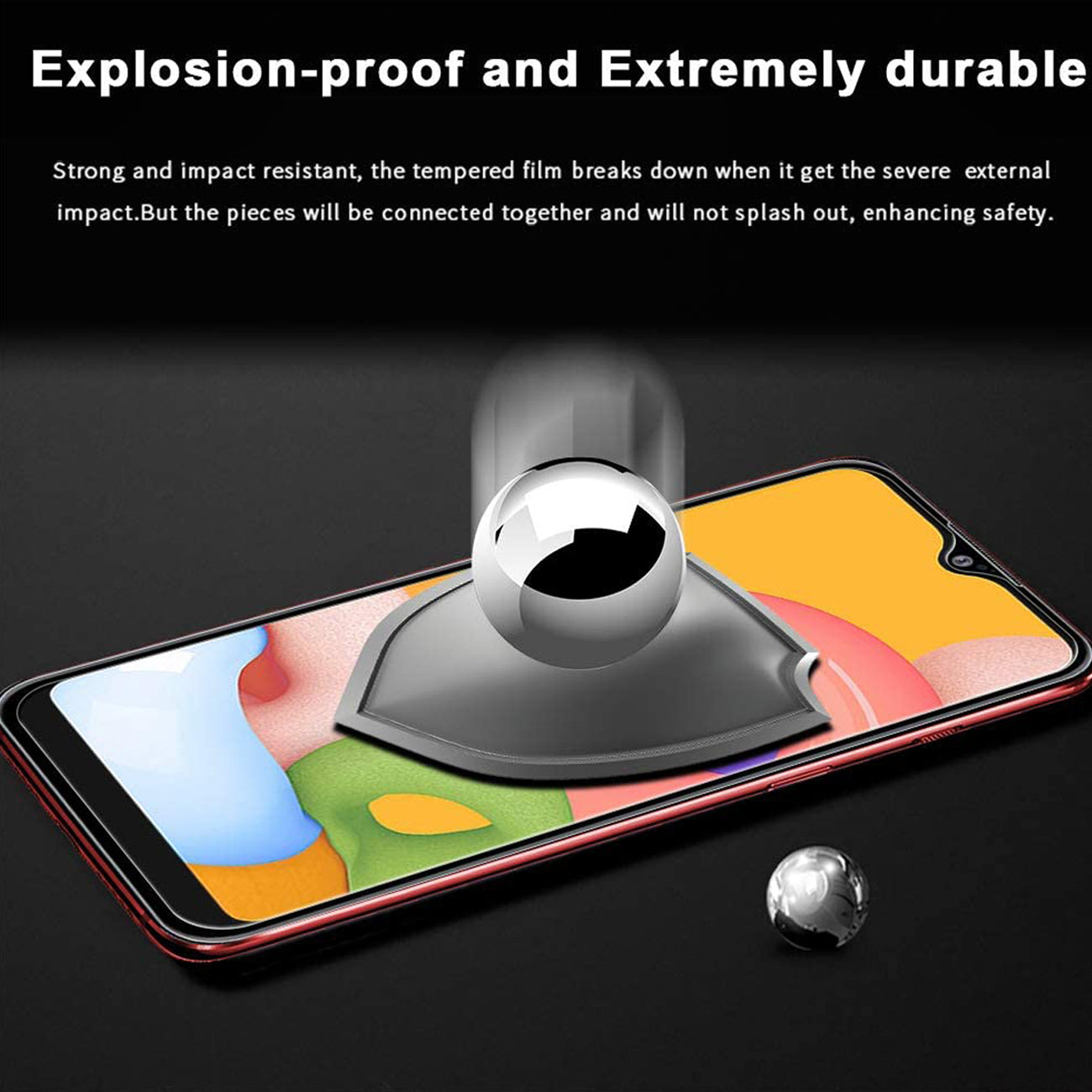 Glass Super Durable 2.5D Samsung Galaxy A01