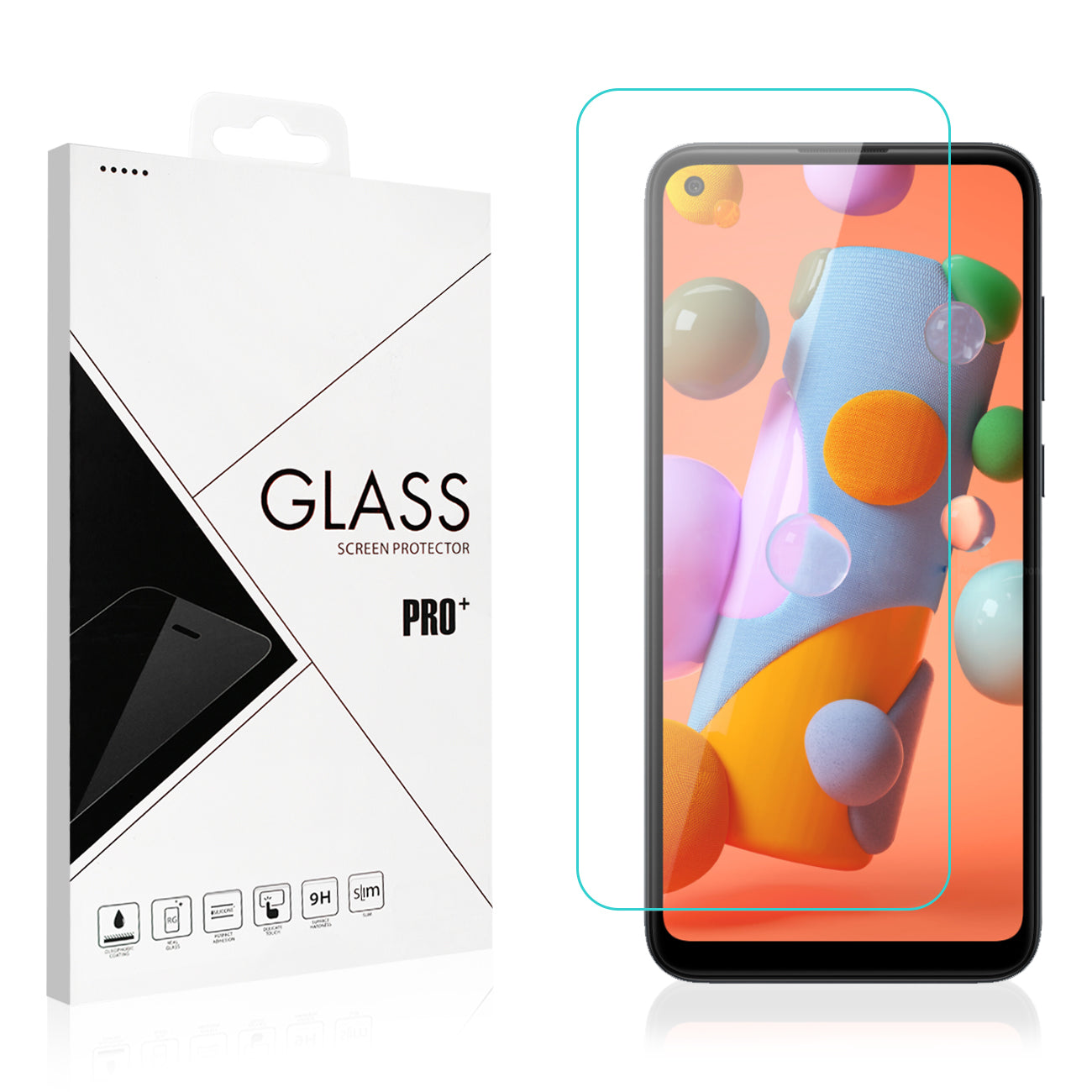 Glass Super Durable 2.5D Samsung Galaxy A11 24Pcs