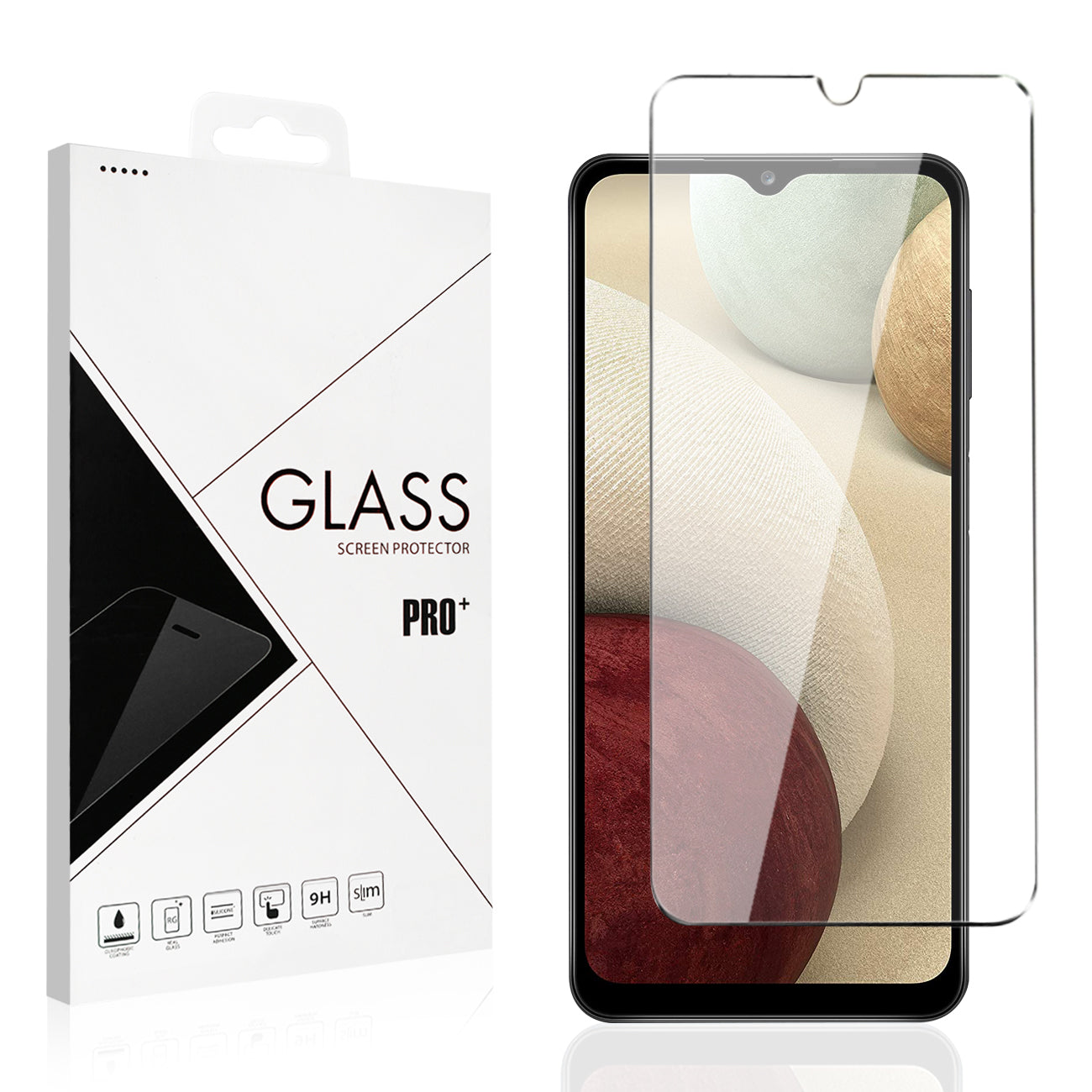 Glass Super Durable 2.5D Samsung Galaxy A12 5G Clear