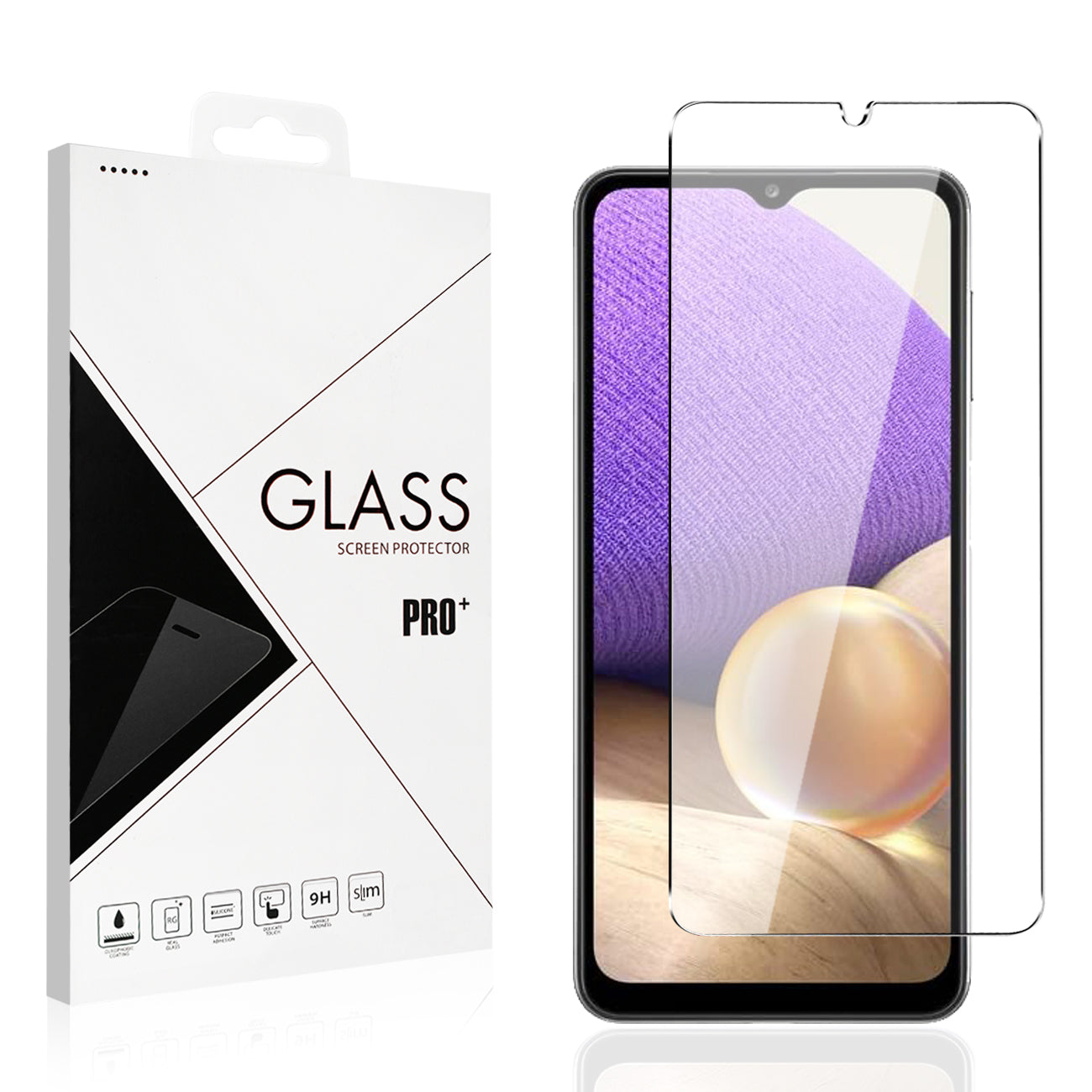Glass Super Durable 2.5D Samsung Galaxy A32 5G Clear