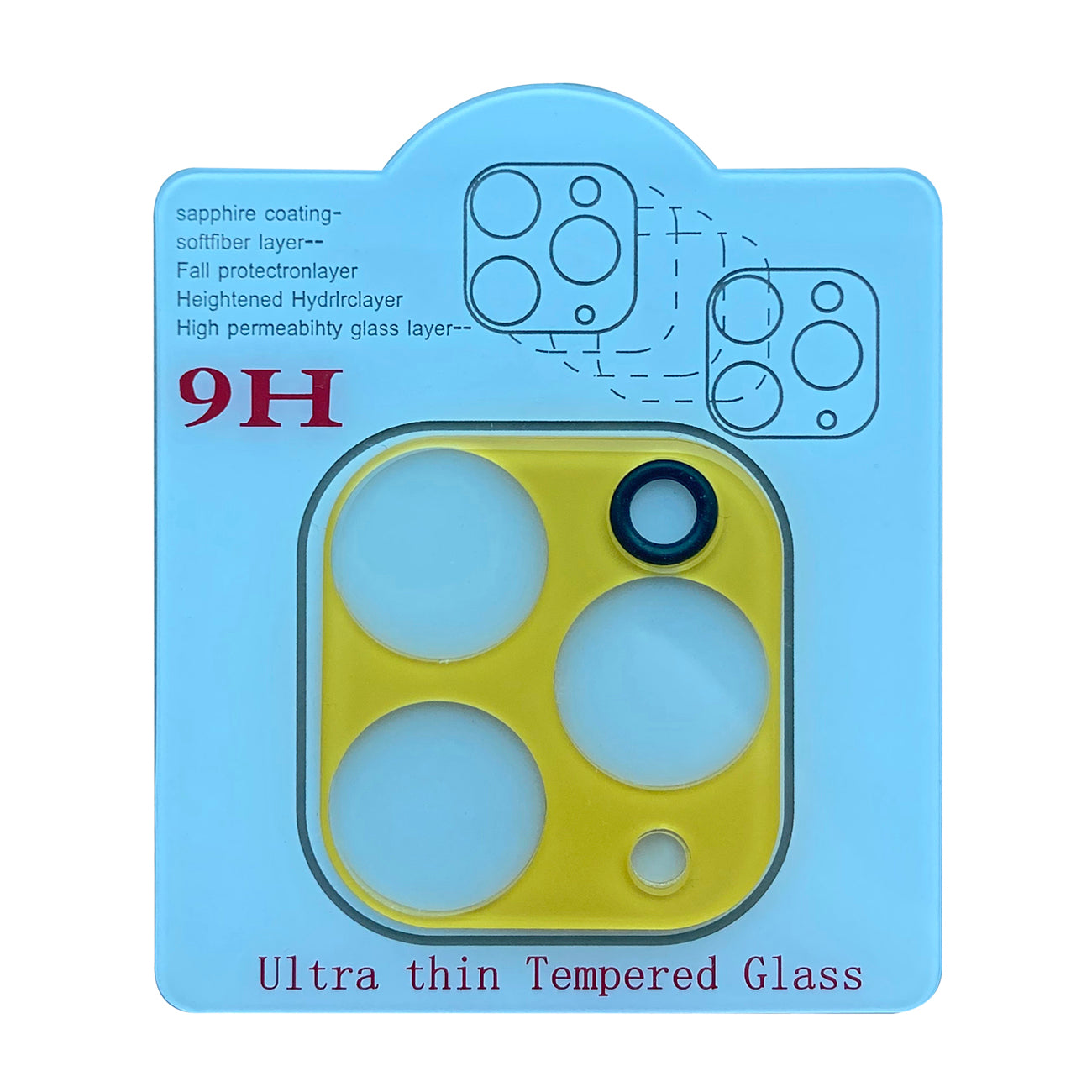 Camera Protector iPhone 11 Pro Gold Color