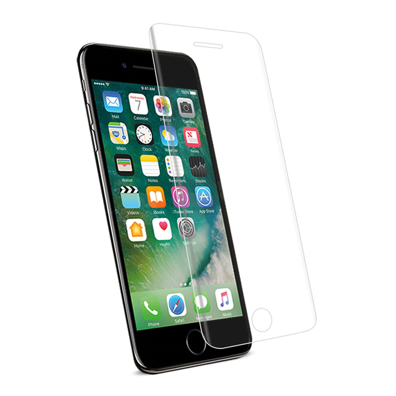 Glass Screen Protector Tempered 3D Curved Full Coverage iPhone 7 Plus Clear