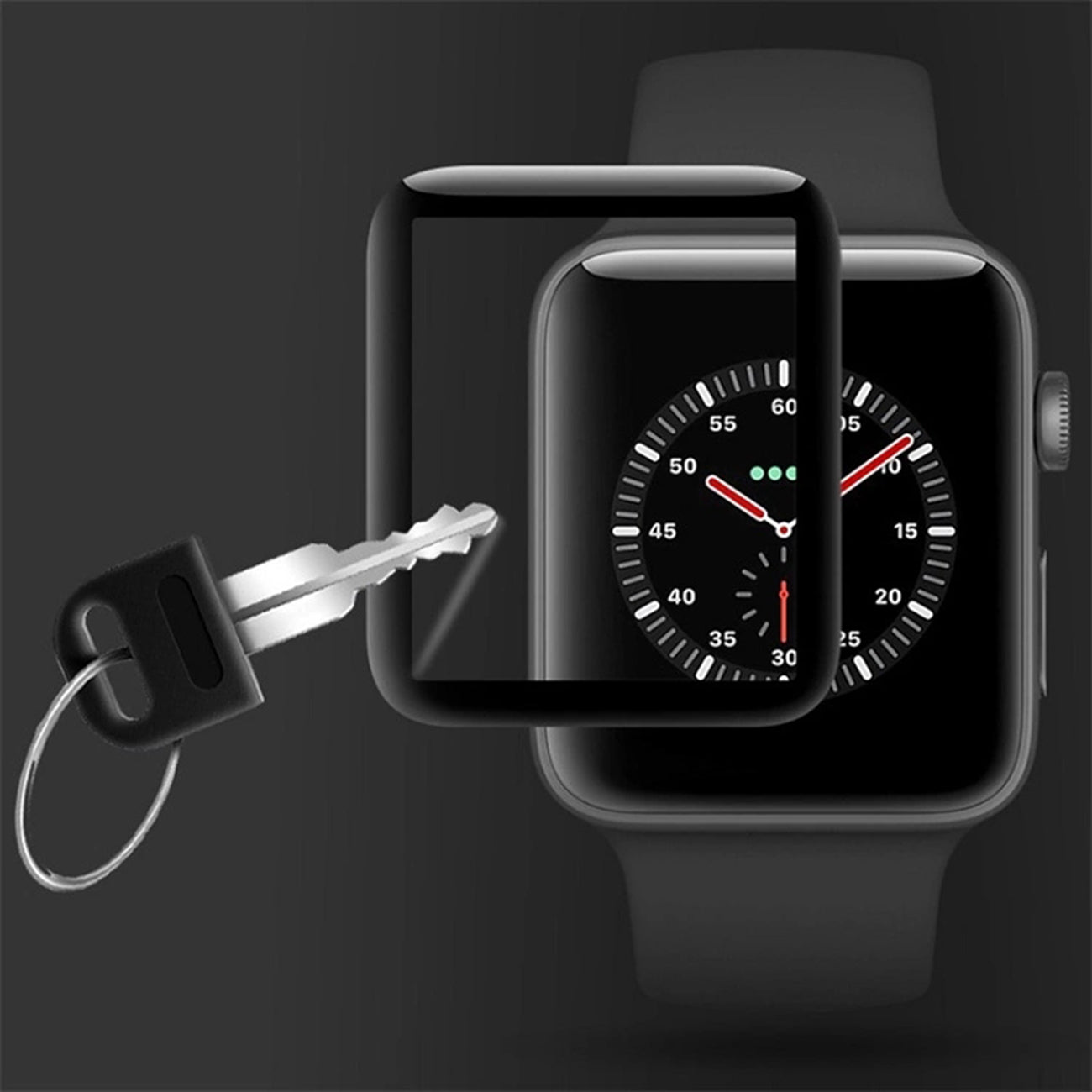 Glass Super Durable Apple Watch 42mm Series 3/ 2/ 1 And 44mm Series 4/ 5