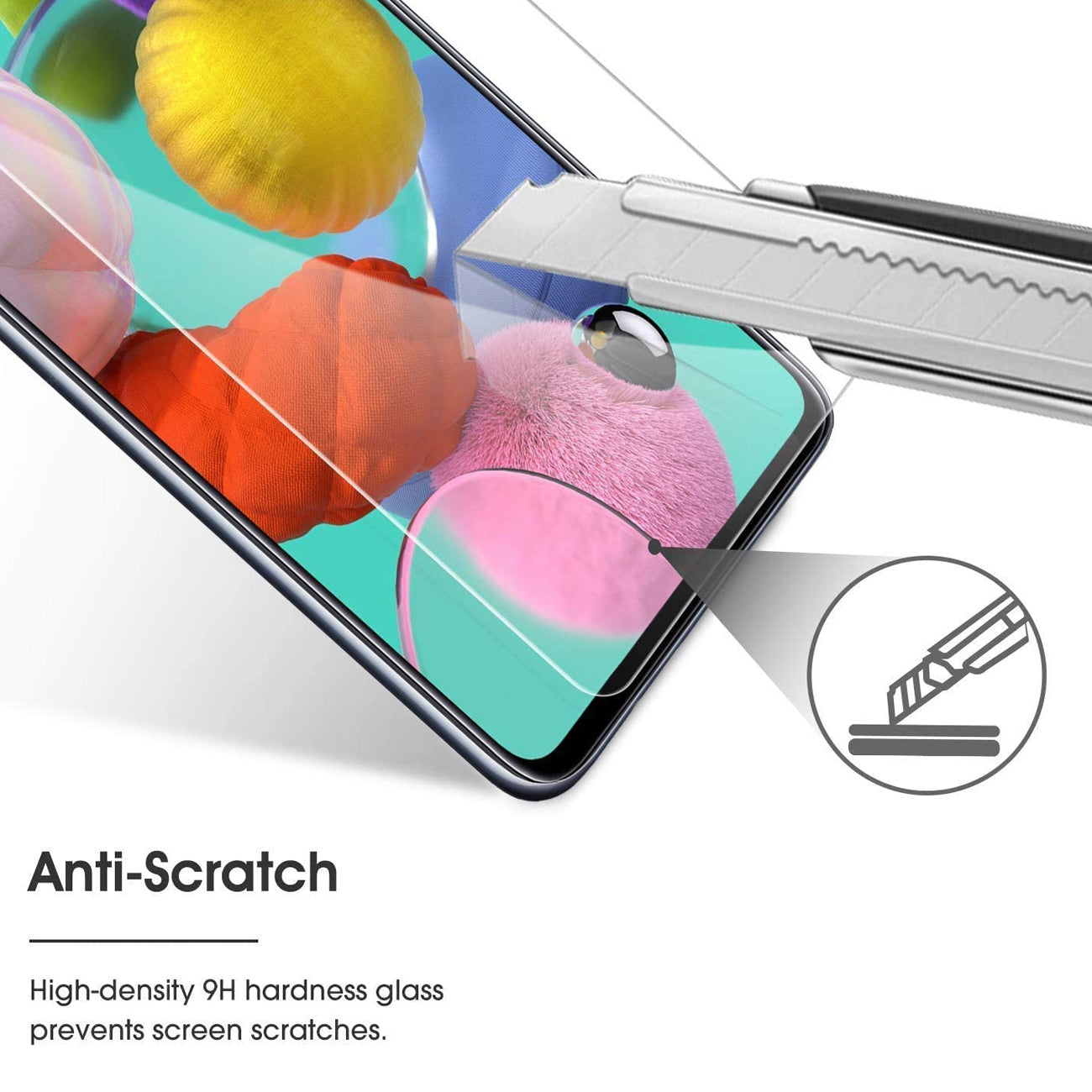 Glass Super Durable 2.5D Samsung Galaxy A51 5G 24Pcs