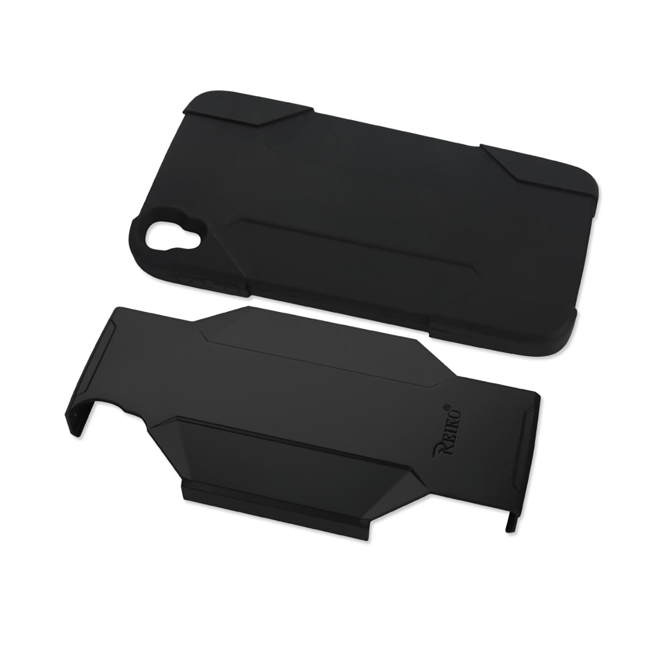 Case Holster Combo Hybrid Heavy Duty 3-In-1 Alcatel One Touch Idol 3 Black Color