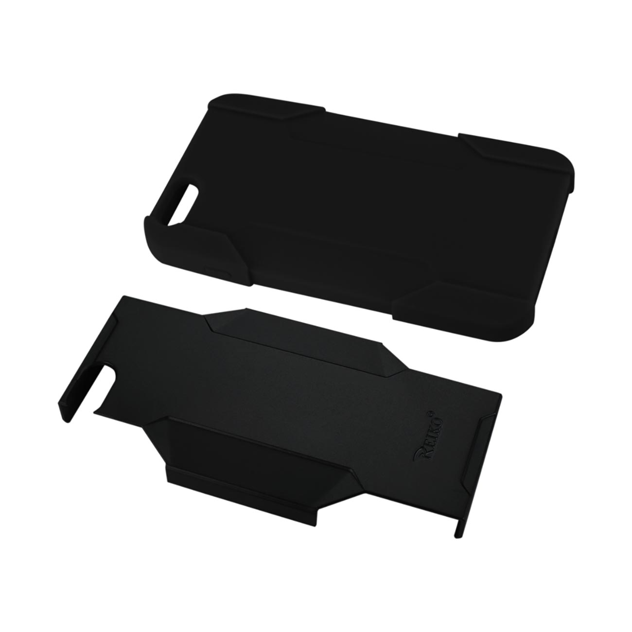 Case Holster Combo Hybrid Heavy Duty 3-In-1 iPhone 6 Plus Black Color
