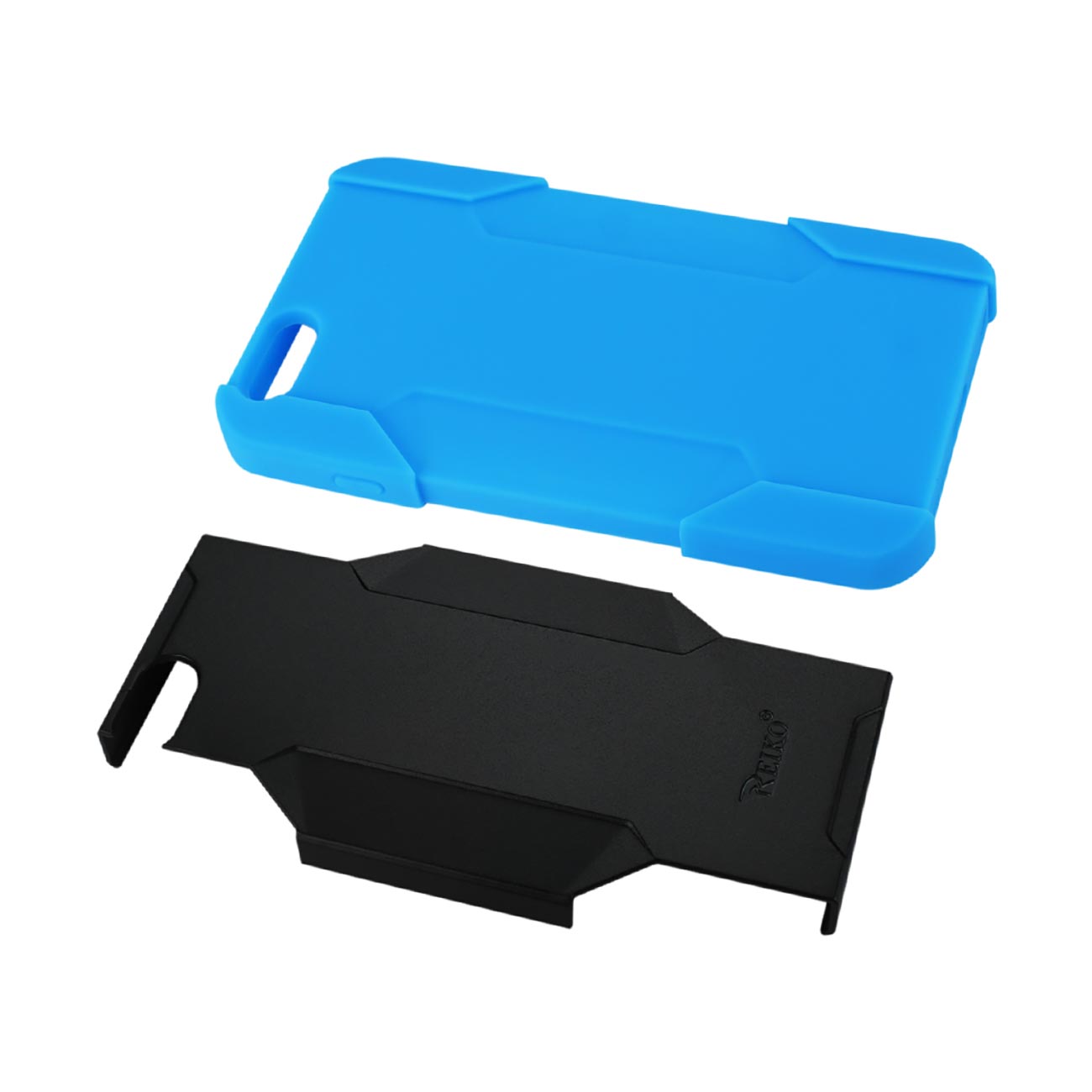 Case Holster Combo Hybrid Heavy Duty 3-In-1 iPhone 6 Plus Navy Black Color
