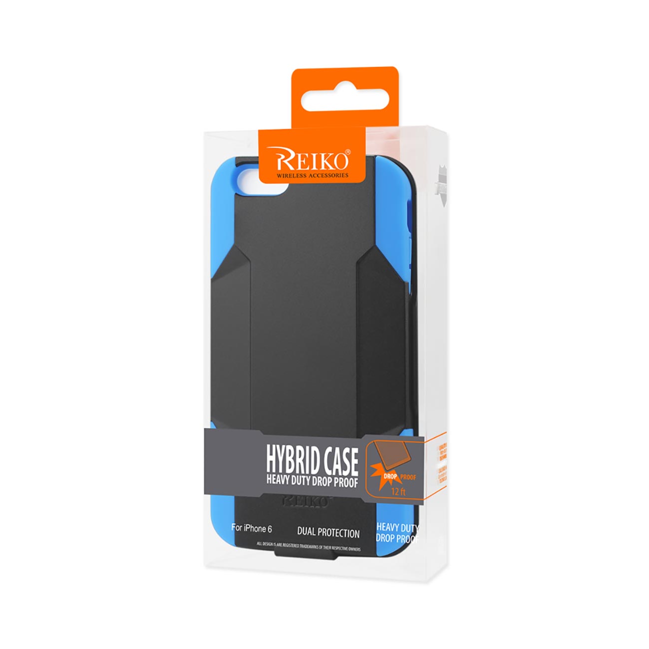 Case Holster Combo Hybrid Heavy Duty 3-In-1 iPhone 6 Plus Navy Black Color