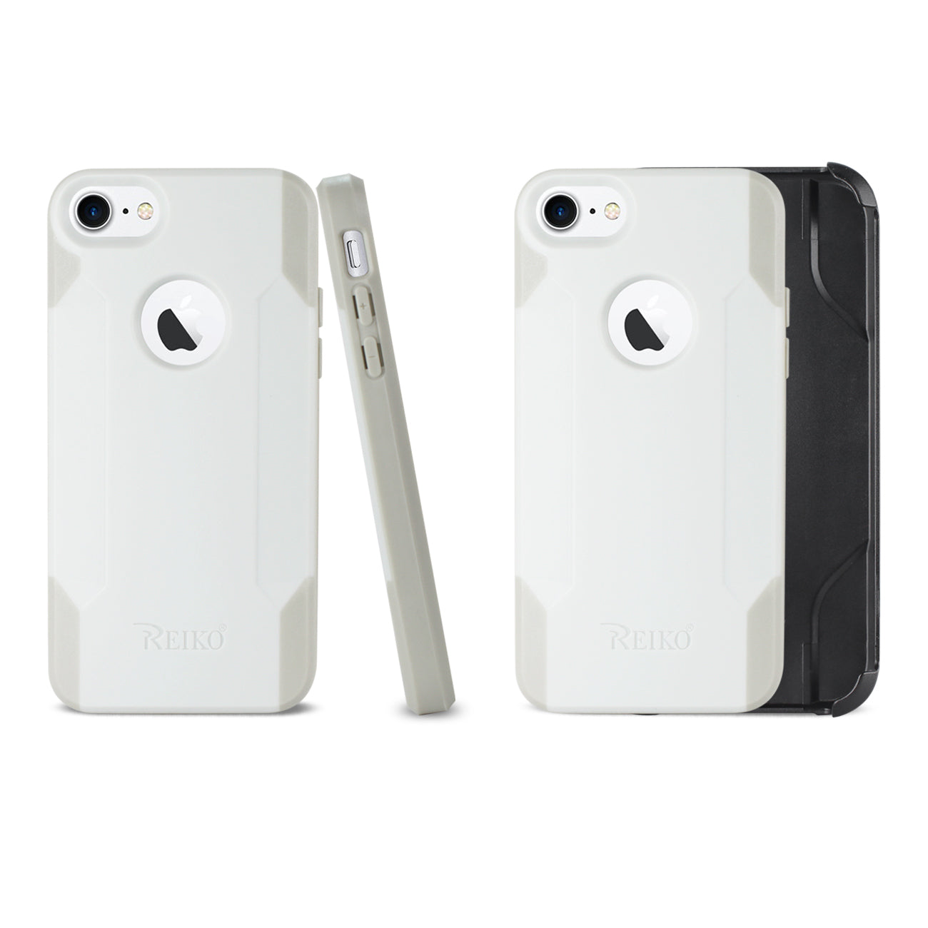 Case Holster Combo Hybrid Heavy Duty 3-In-1 iPhone 7/ 8/ SE2 Ivory Color