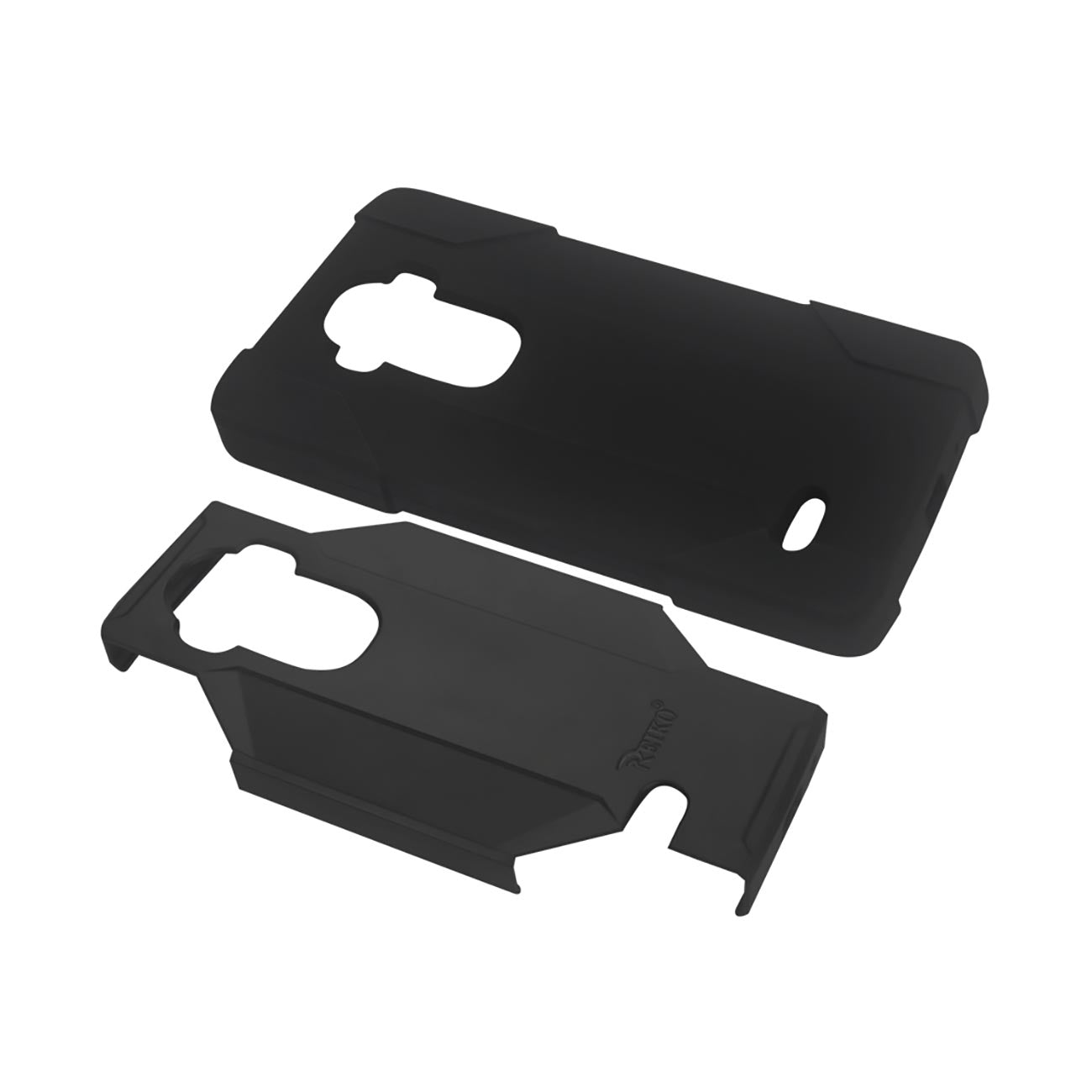 LG G4 3-In-1 Hybrid Heavy Duty Holster Combo Case In Black