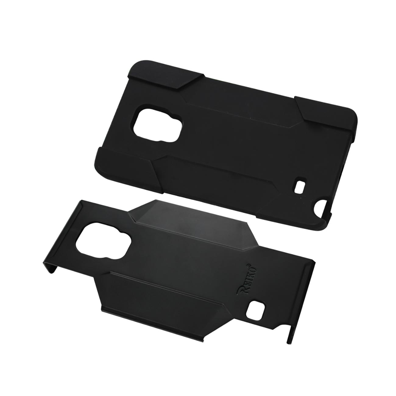 Samsung Galaxy Note Edge 3-In-1 Hybrid Heavy Duty Holster Combo Case In Black