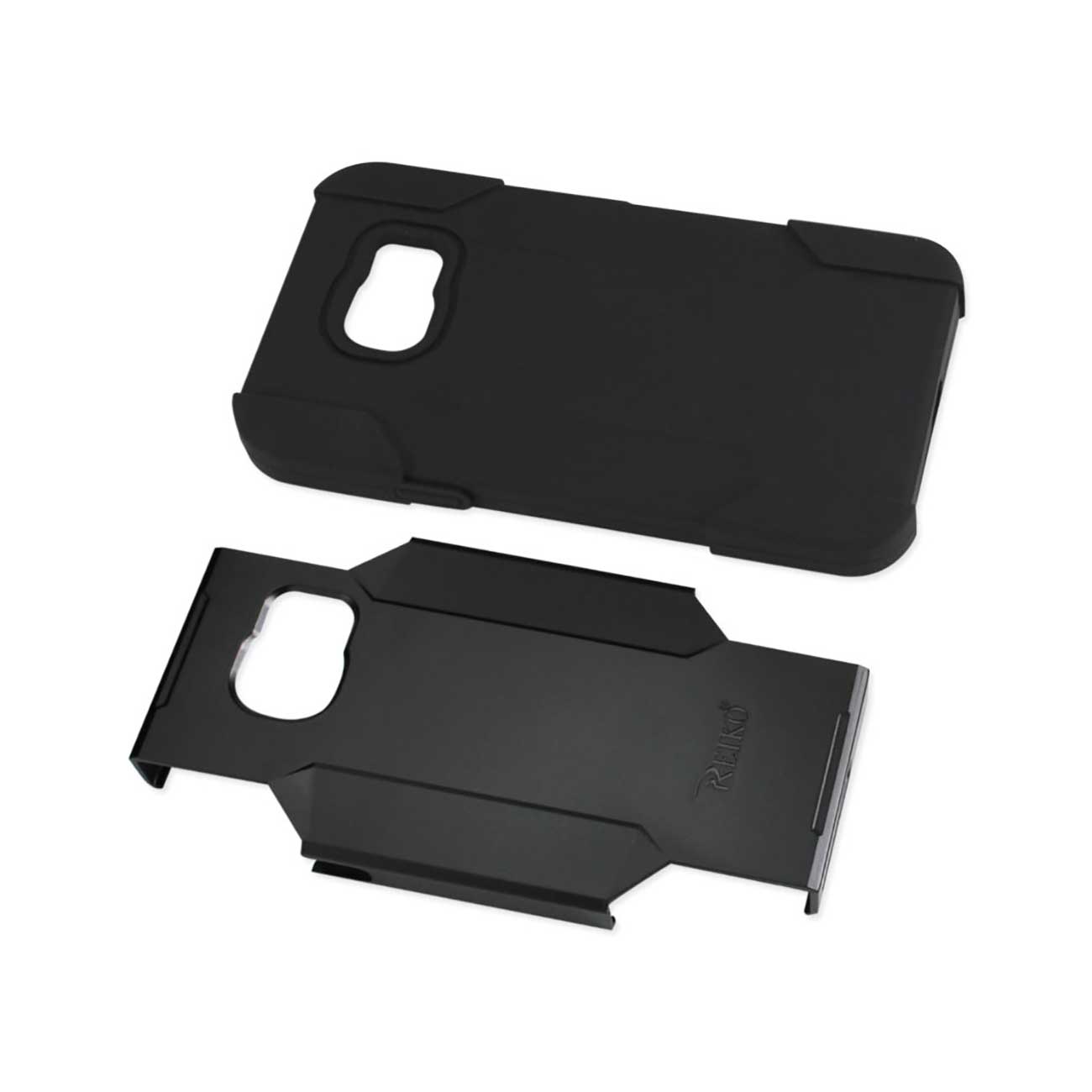 Samsung Galaxy S7 Active 3-In-1 Hybrid Heavy Duty Holster Combo Case In Black