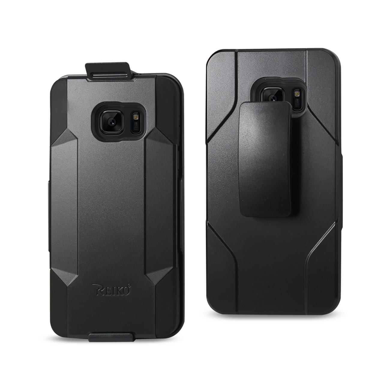 Samsung Galaxy Note 7 3-In-1 Hybrid Heavy Duty Holster Combo Case In Black