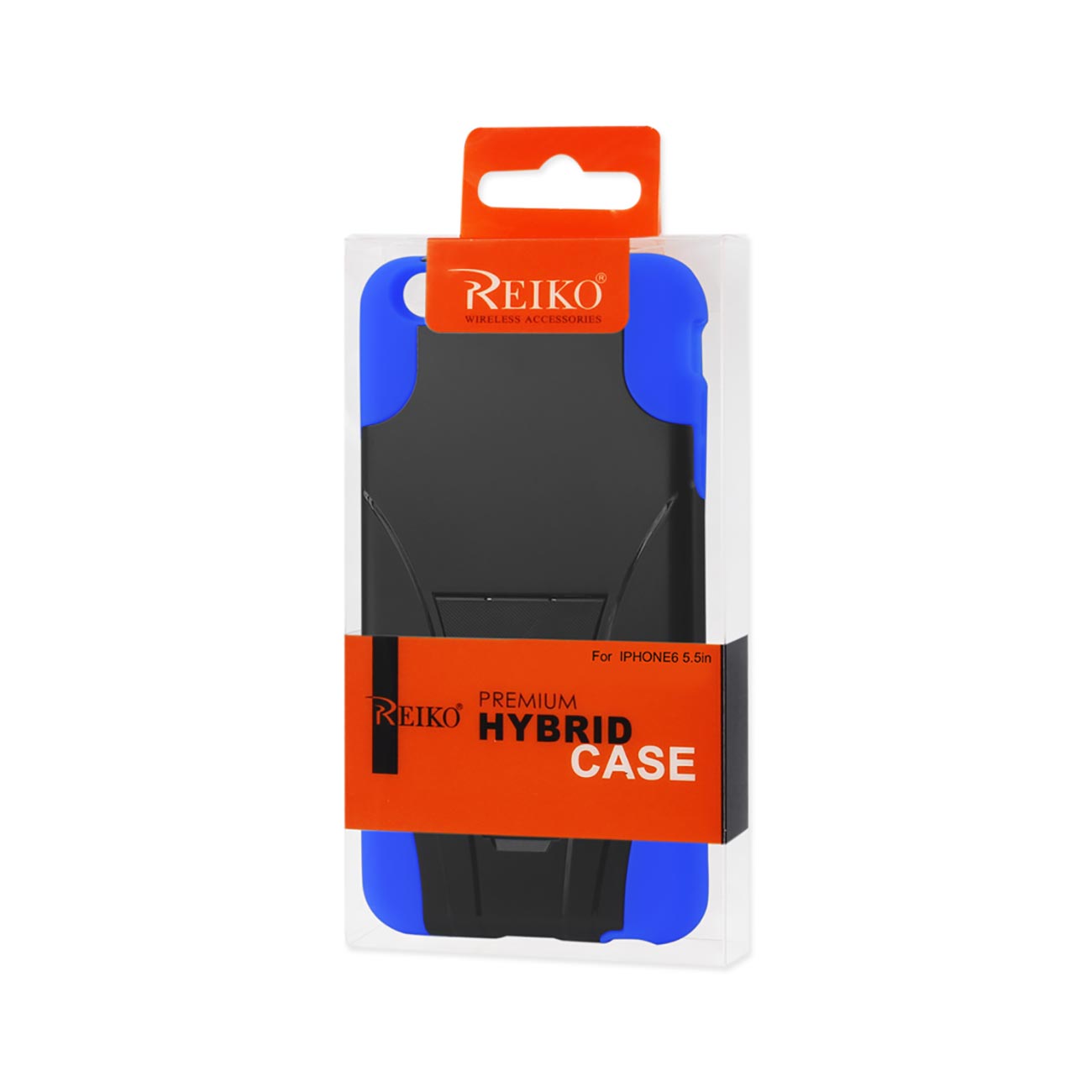 iPhone 6S/ 6 Plus Hybrid Heavy Duty Case With Kickstand In Navy Black
