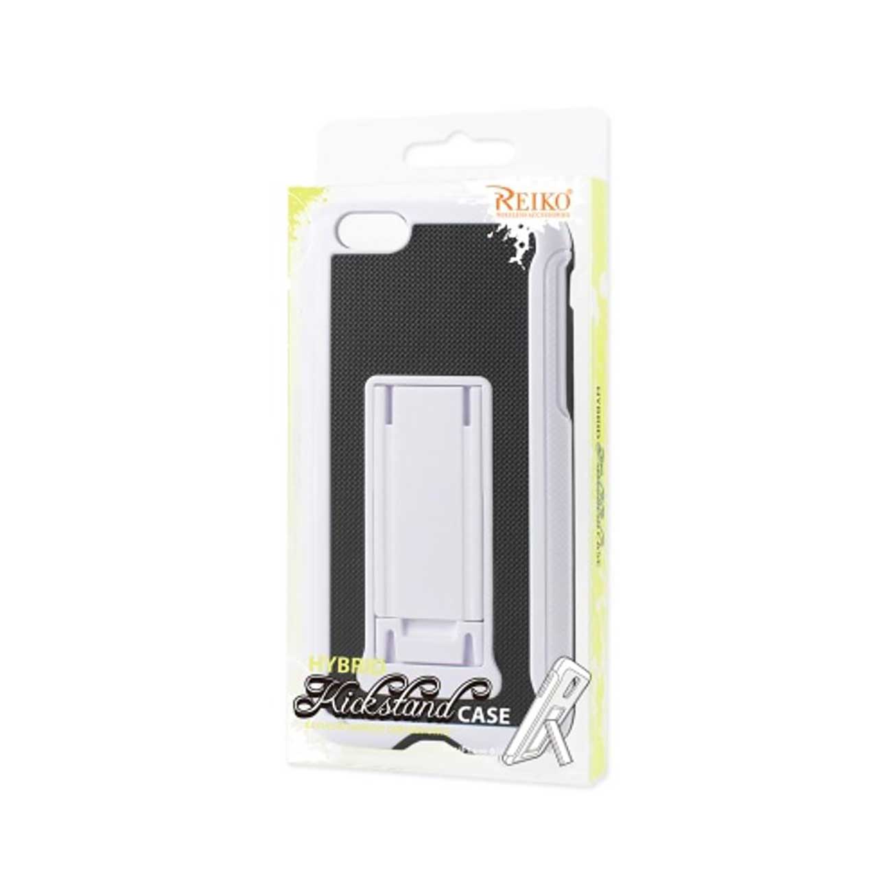 iPhone 6S/ 6 Hybrid Heavy Duty Case With Vertical Kickstand In Black White