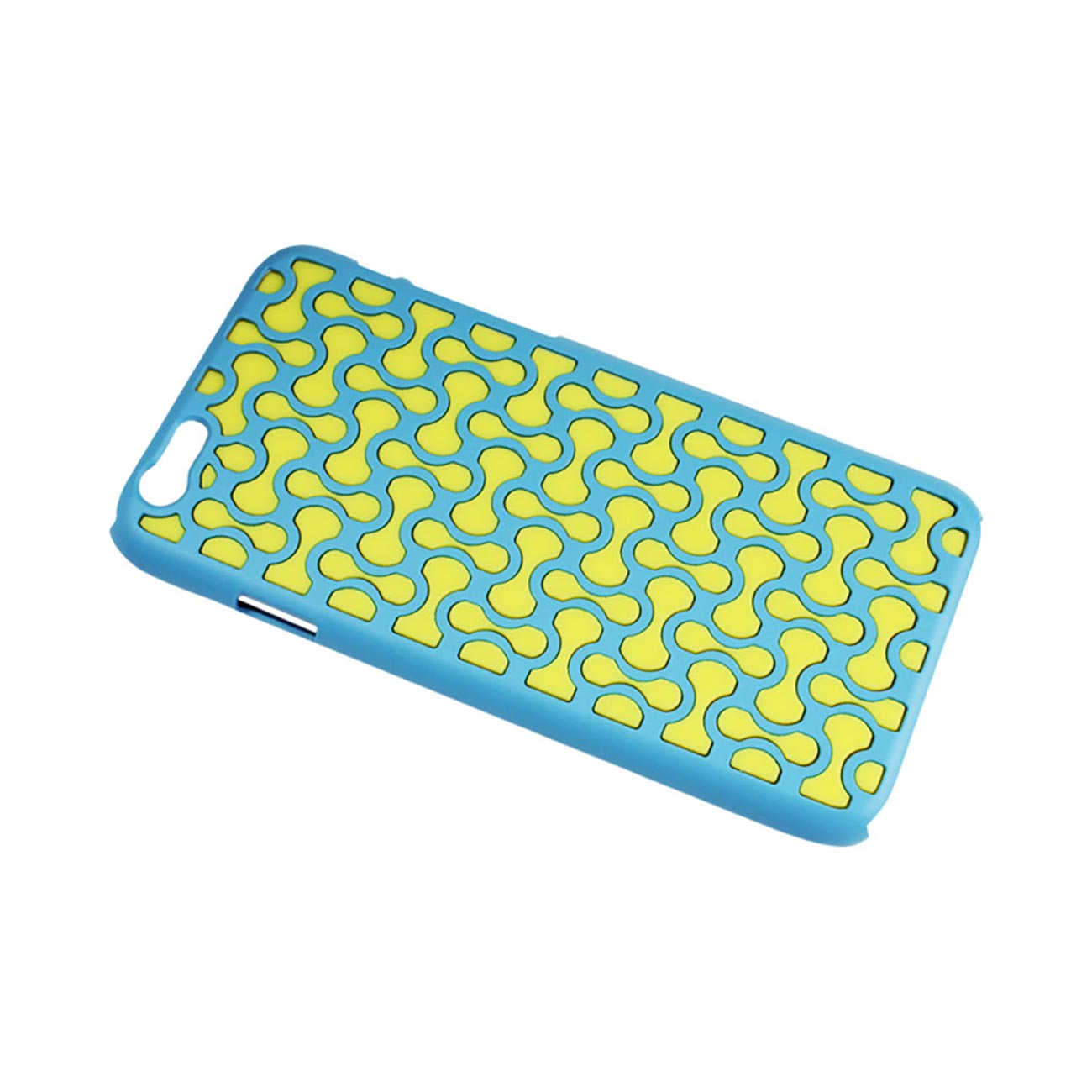 Case Hybrid With Two Silicone Pads iPhone 6S/ 6 Navy Color