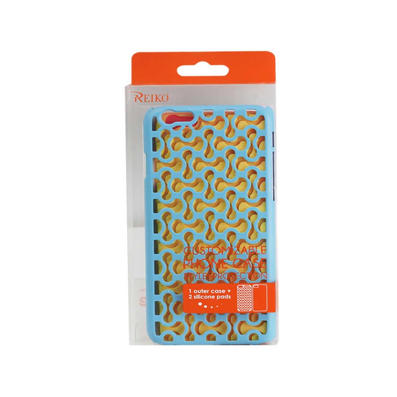 Case Hybrid With Two Silicone Pads iPhone 6S/ 6 Navy Color