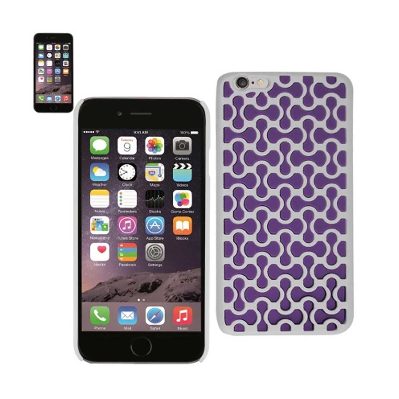 Case Hybrid With Two Silicone Pads iPhone 6S/ 6 White Color