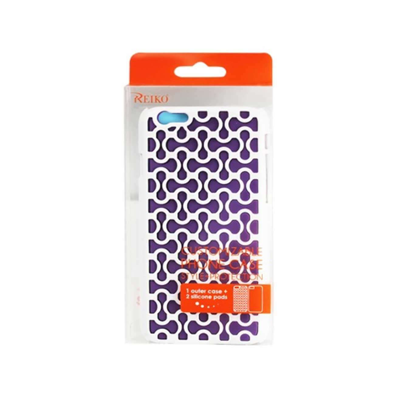 Case Hybrid With Two Silicone Pads iPhone 6S/ 6 White Color