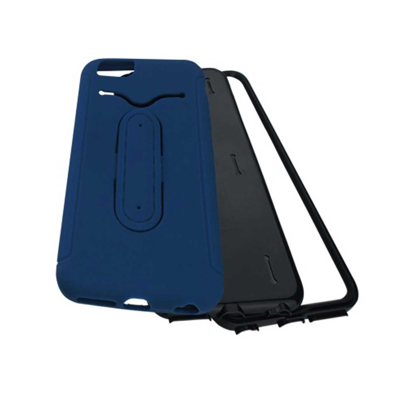 iPhone 6S Plus/ 6 Plus Hybrid Heavy Duty Case With Bending Kickstand In Navy