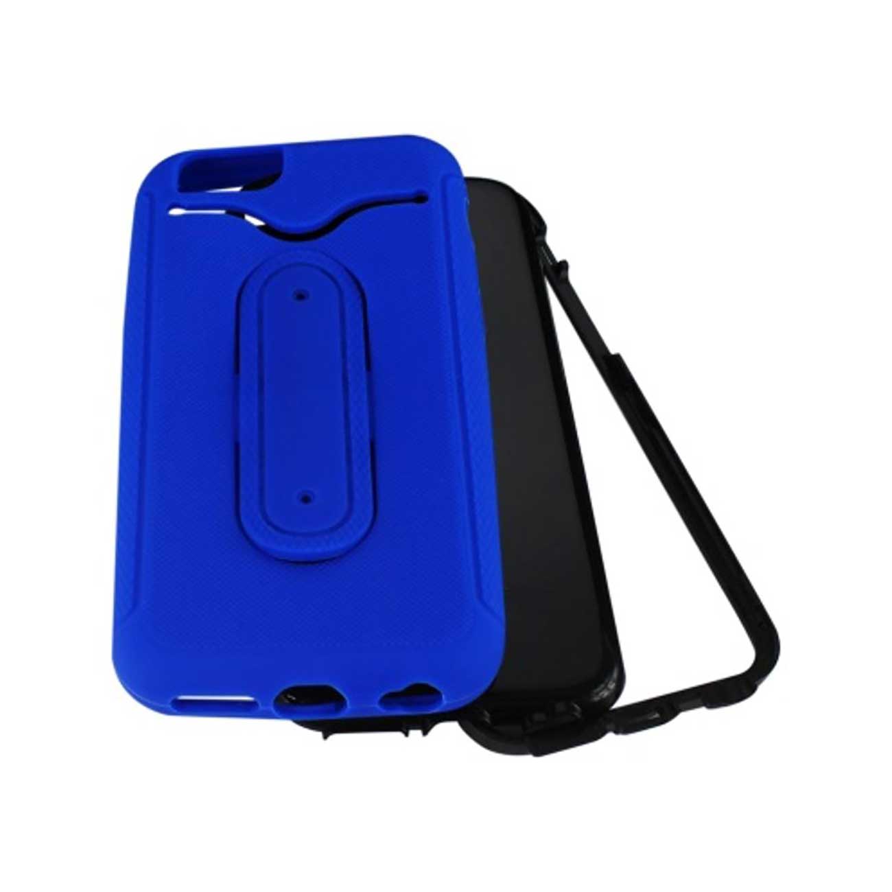 iPhone 6S/ 6 Hybrid Heavy Duty Case With Bending Kickstand In Navy