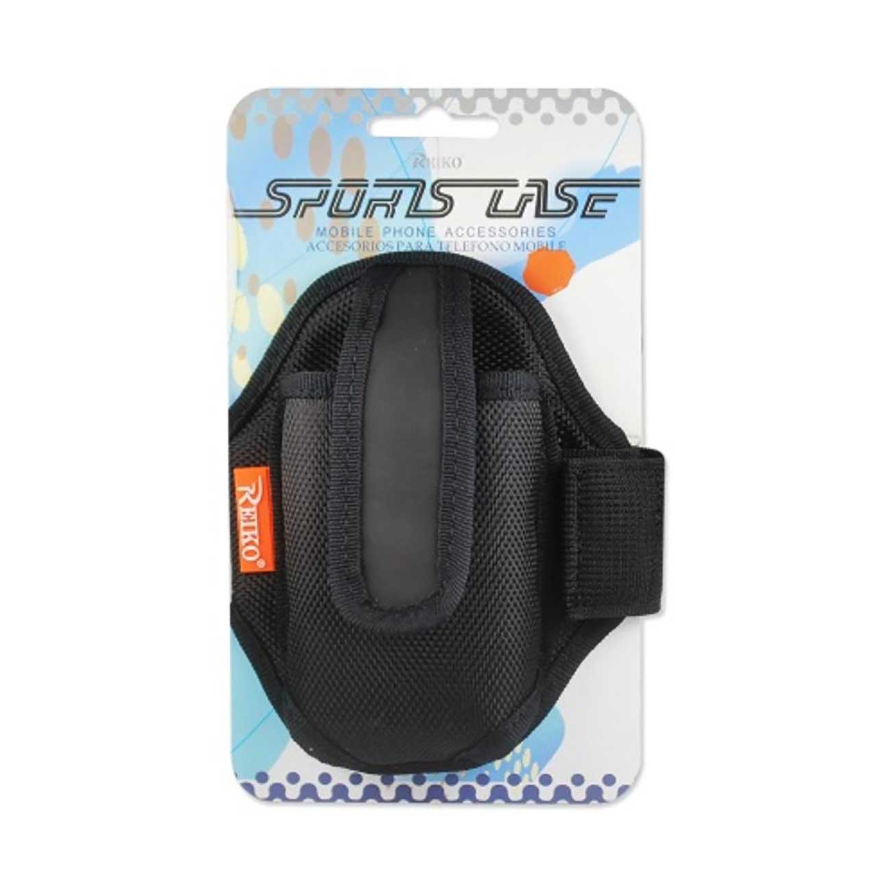 Reiko Sports Running Case 5.72X2.95X0.63 Inches (Fits Phone W/O. Case) In Black