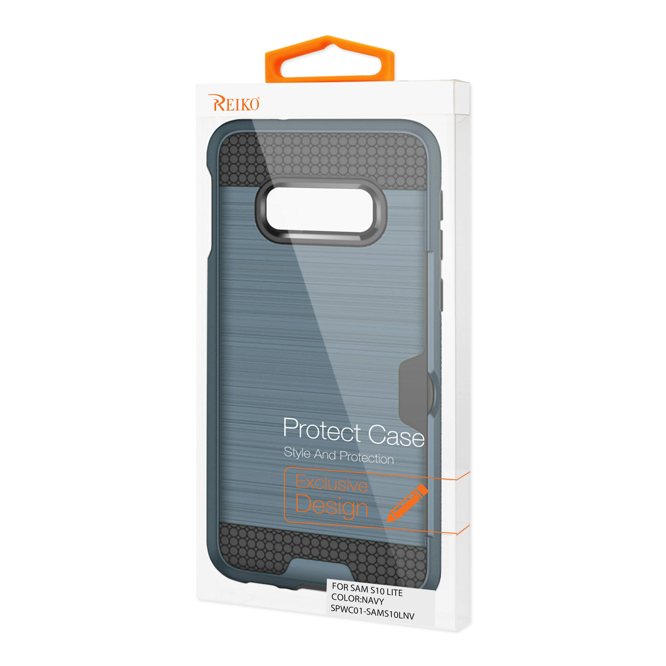 Samsung Galaxy S10 Lite Slim Armor Hybrid Case With Card Holder In Navy