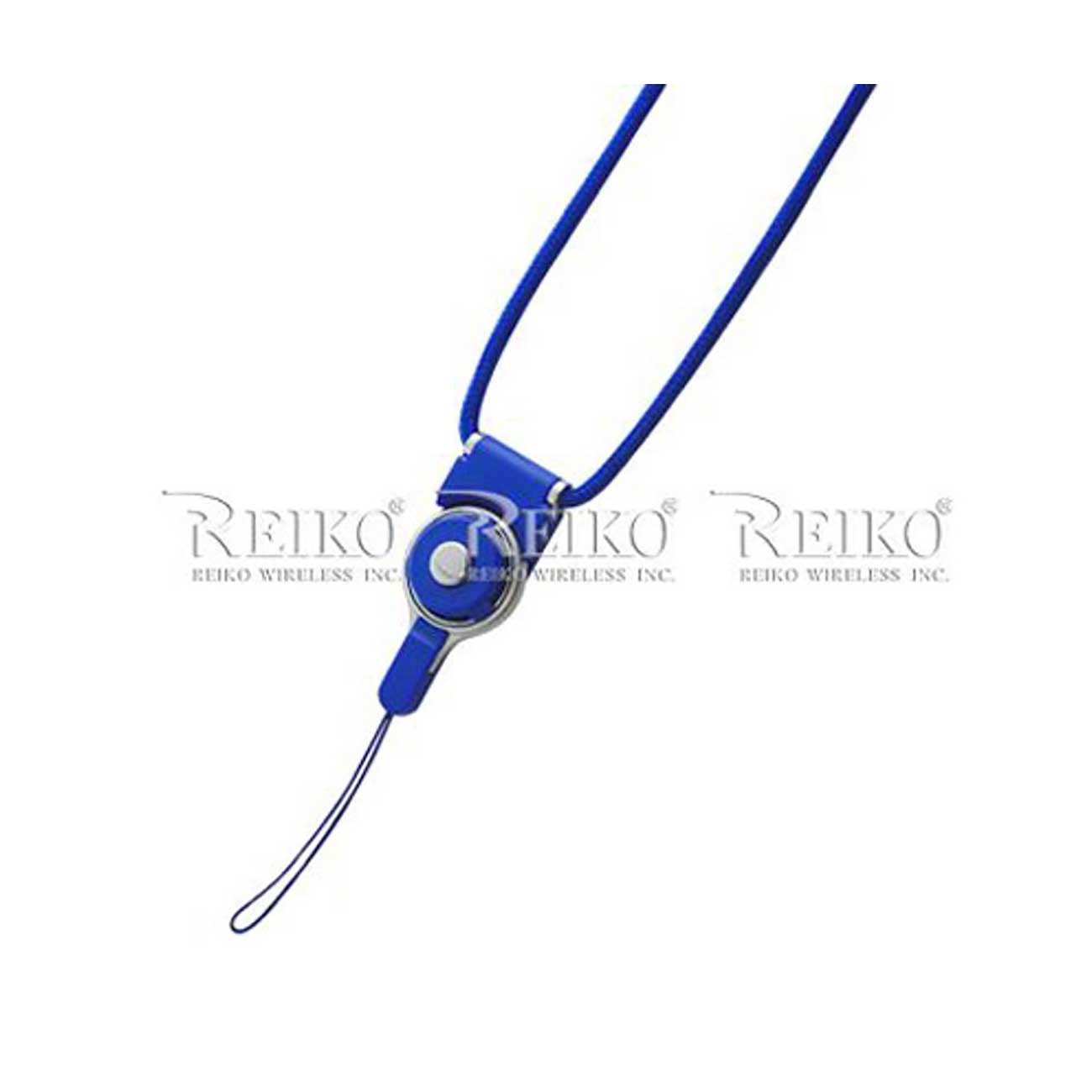 Long Lanyard Strap With Clip In Blue
