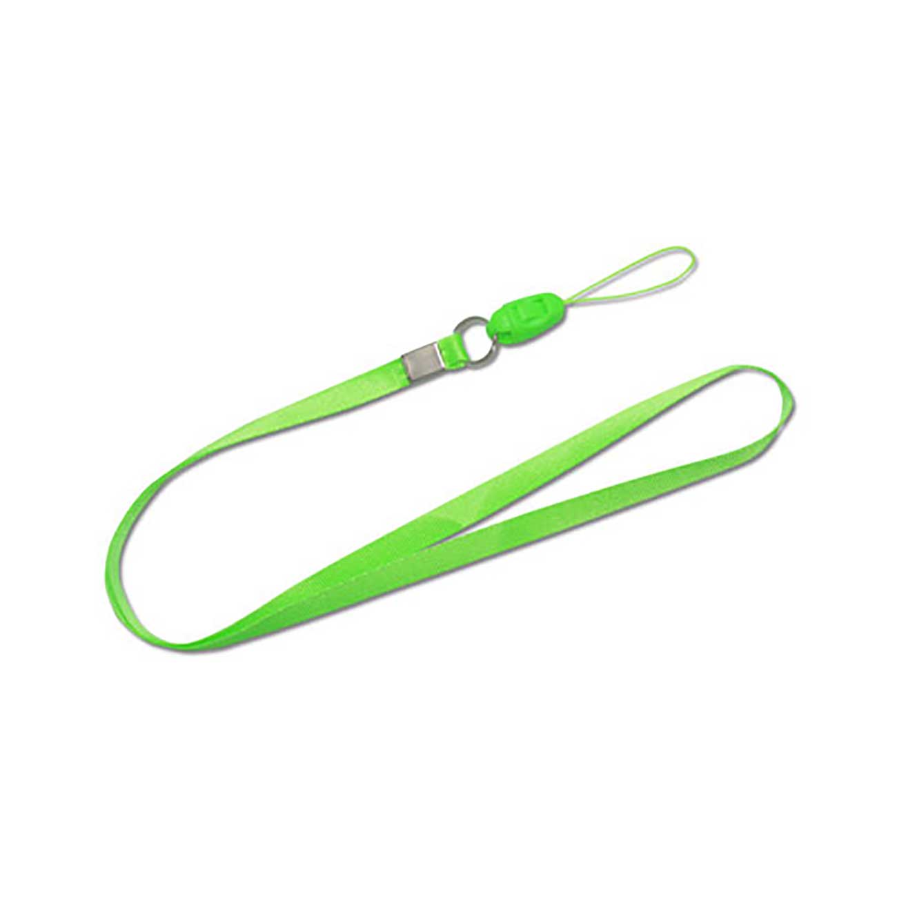 Long Lanyard Strap Clip In Green