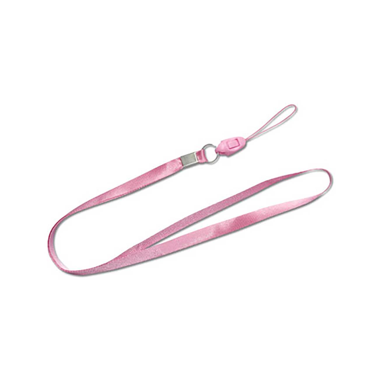 Long Lanyard Strap Clip In Pink