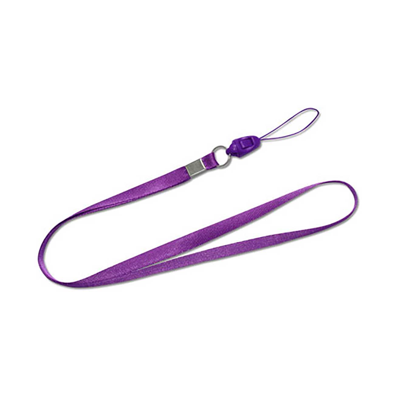 Long Lanyard Strap Clip In Purple