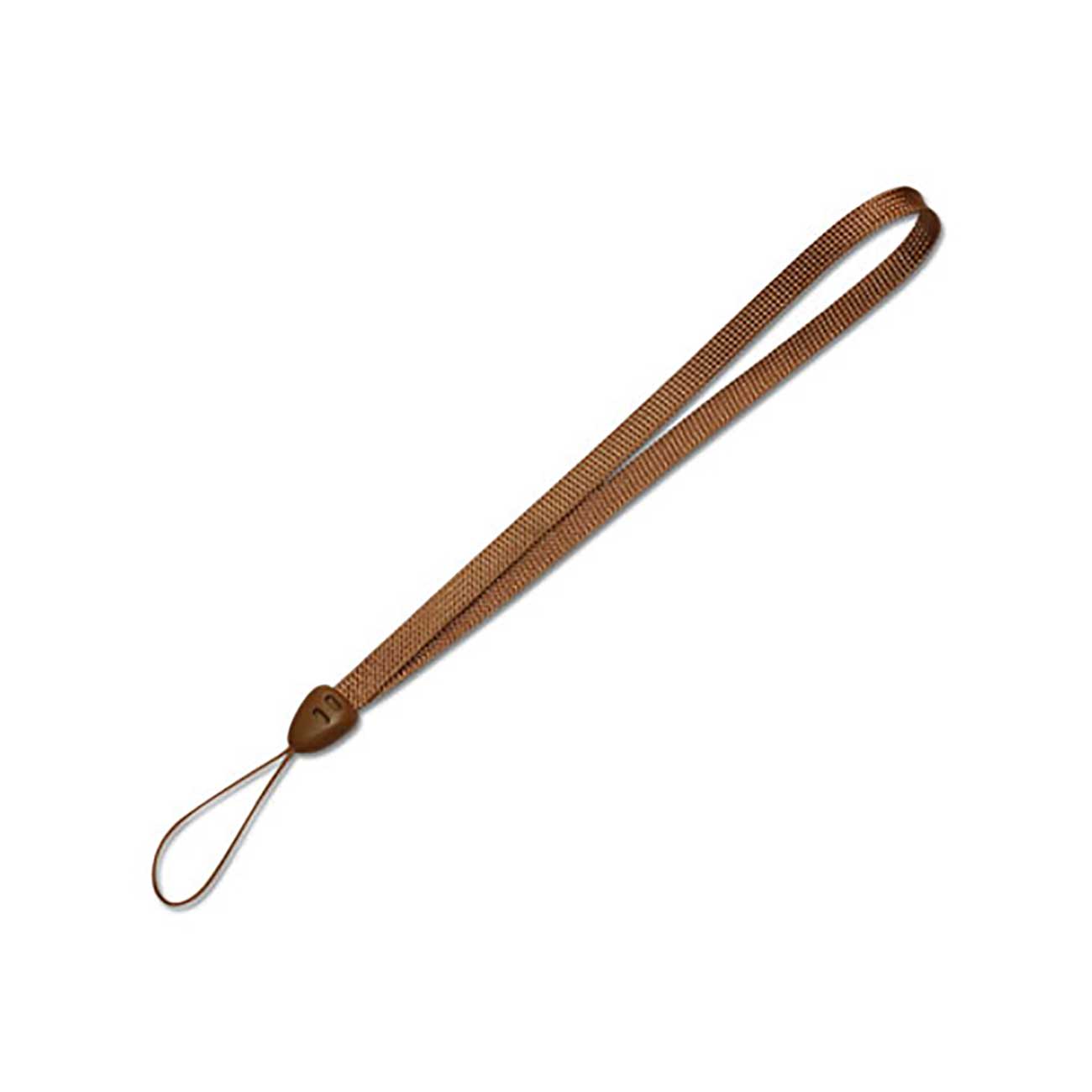 Short Lanyard Strap In Brown