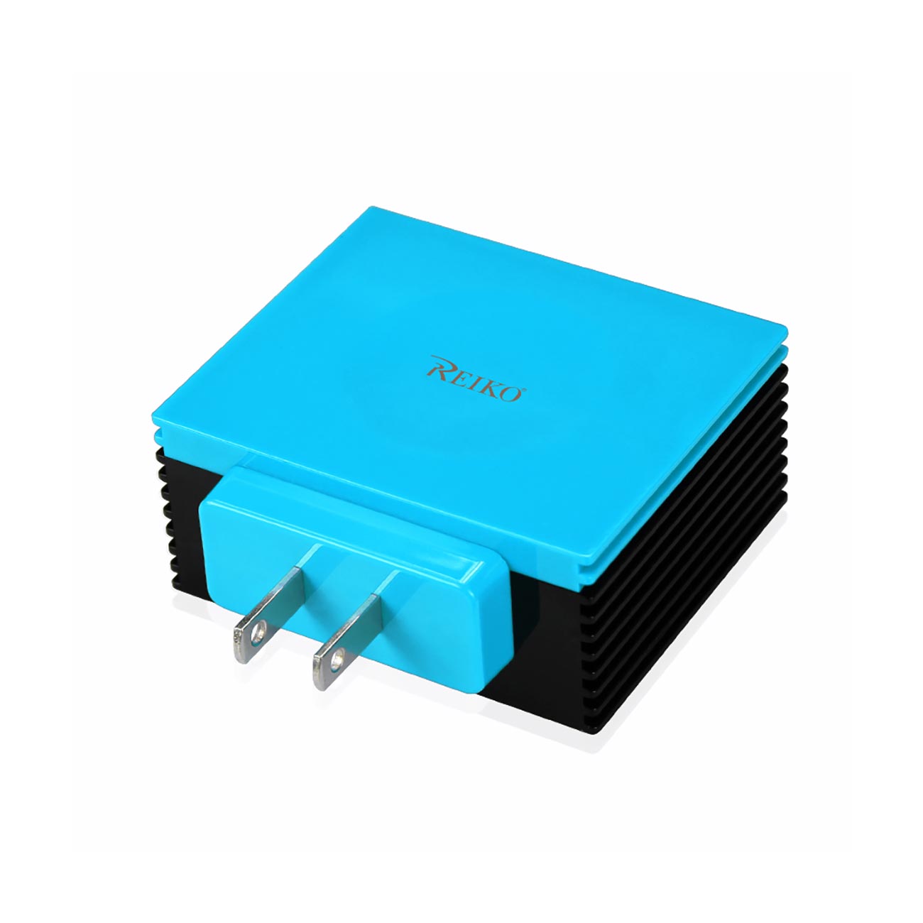 Charger Travel Station Portable Four Ports 4Amp Blue Color