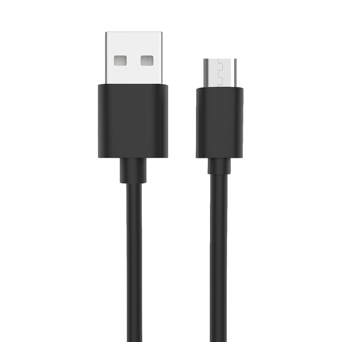 Travel Home Charger Micro With Built In Cable 5Ft Reiko Portable Black Color