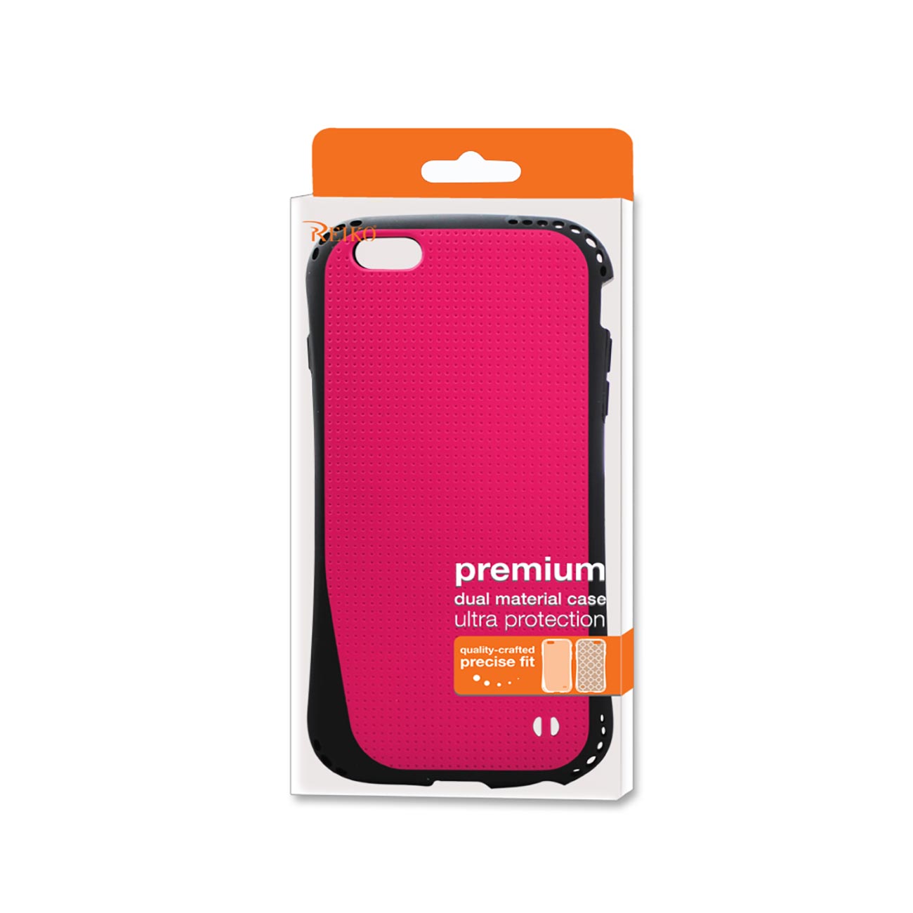 Case Dropproof Air Cushion With Chain Hole iPhone 6S/ 6 Hot Pink Color