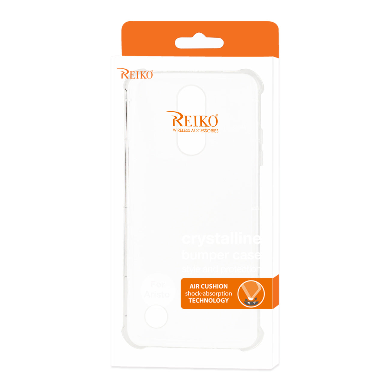 LG Aristo/ Fortune/ Phoenix 3 Clear Bumper Case With Air Cushion Protection In Clear