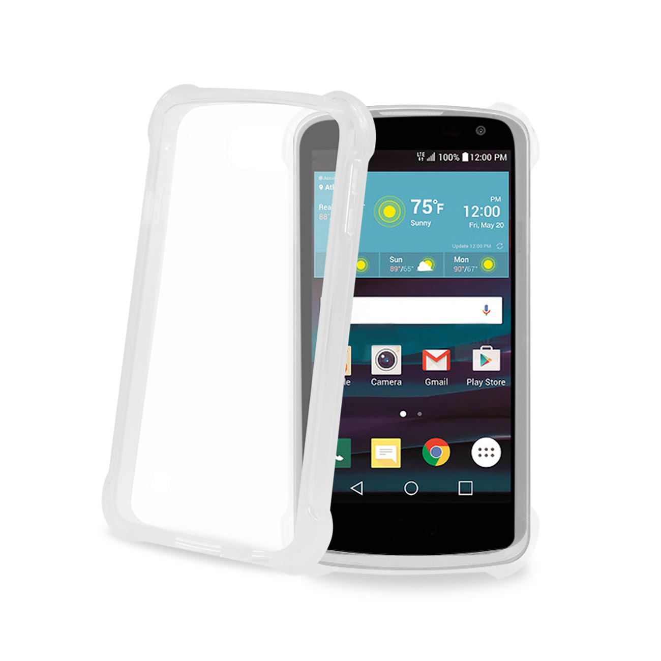 Case Clear Bumper Air Cushion Protection LG Spree
