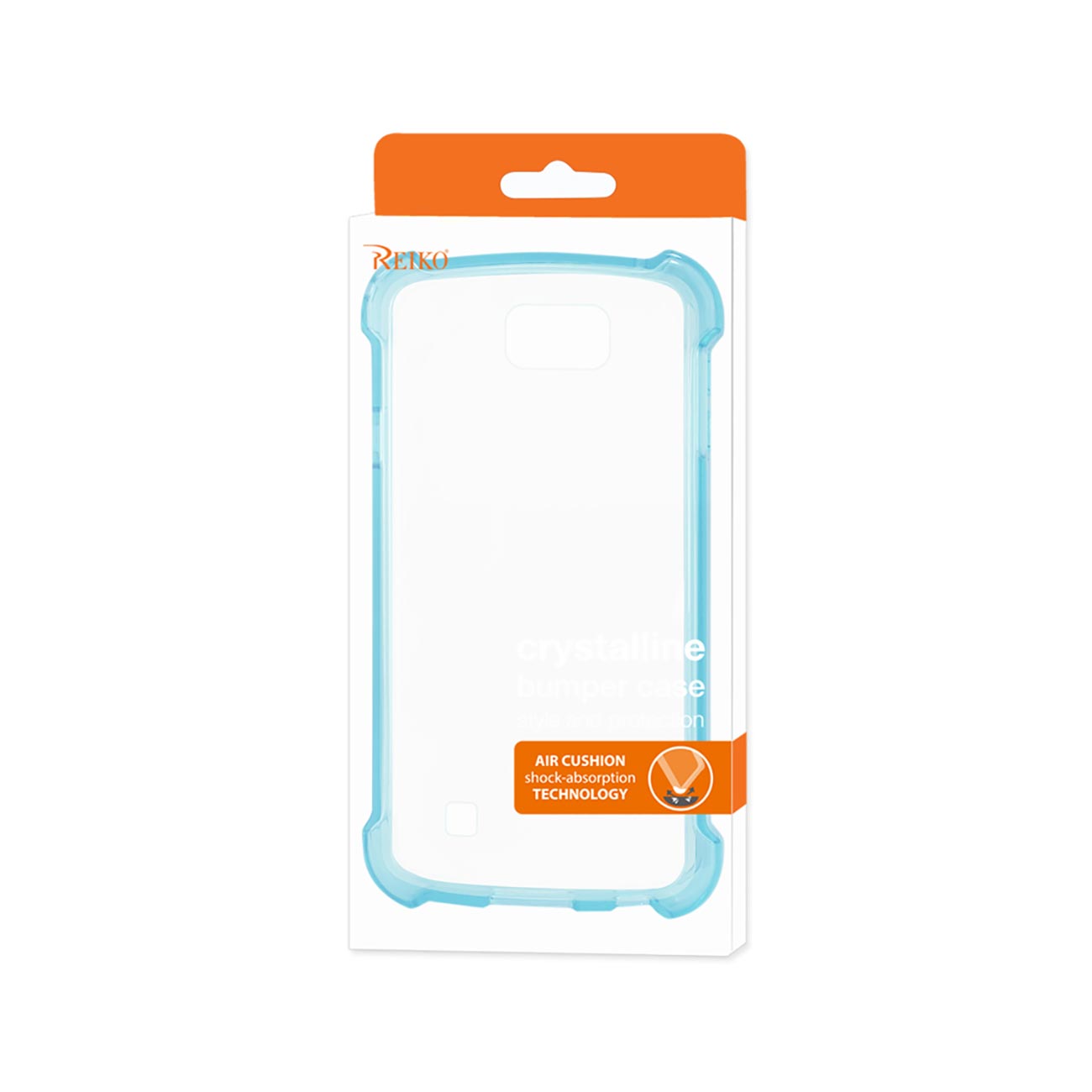 Case Clear Bumper Air Cushion Protection LG Spree Navy Color