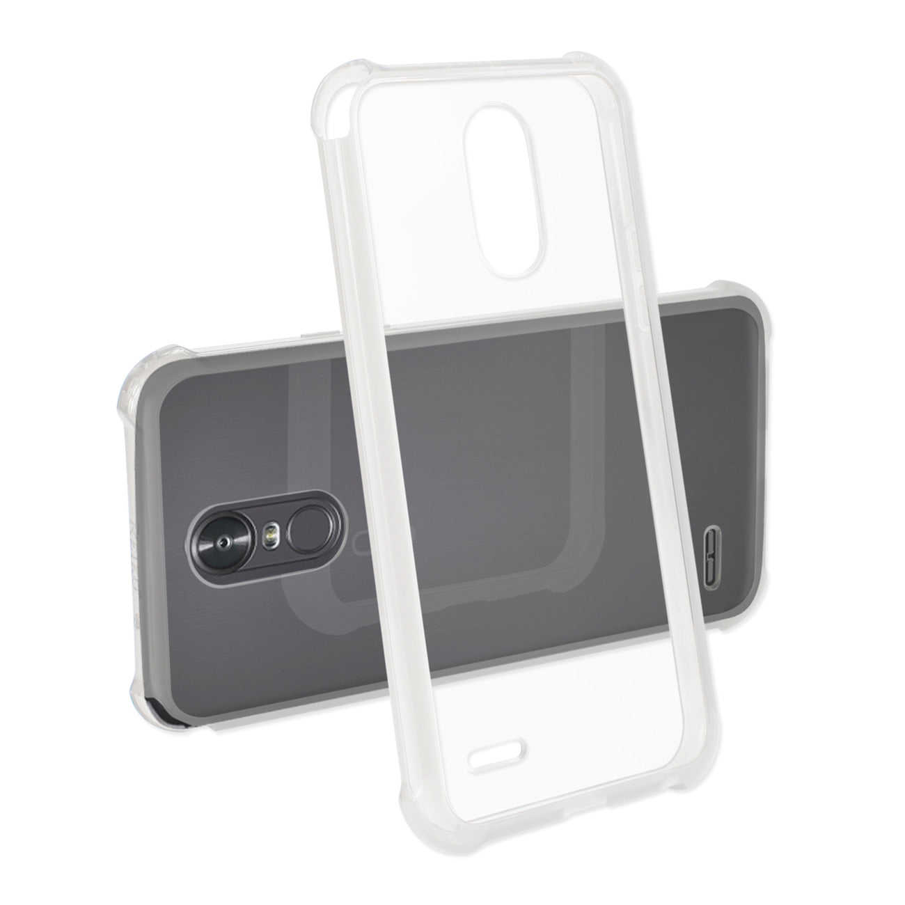 Case Bumper Clear Air Cushion Protection LG Stylo 3 Stylus 3 Clear