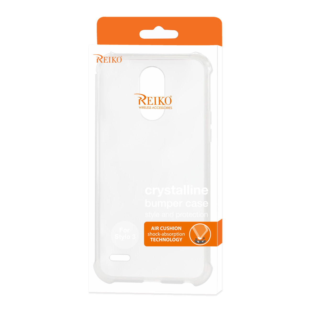 Case Bumper Clear Air Cushion Protection LG Stylo 3 Stylus 3 Clear