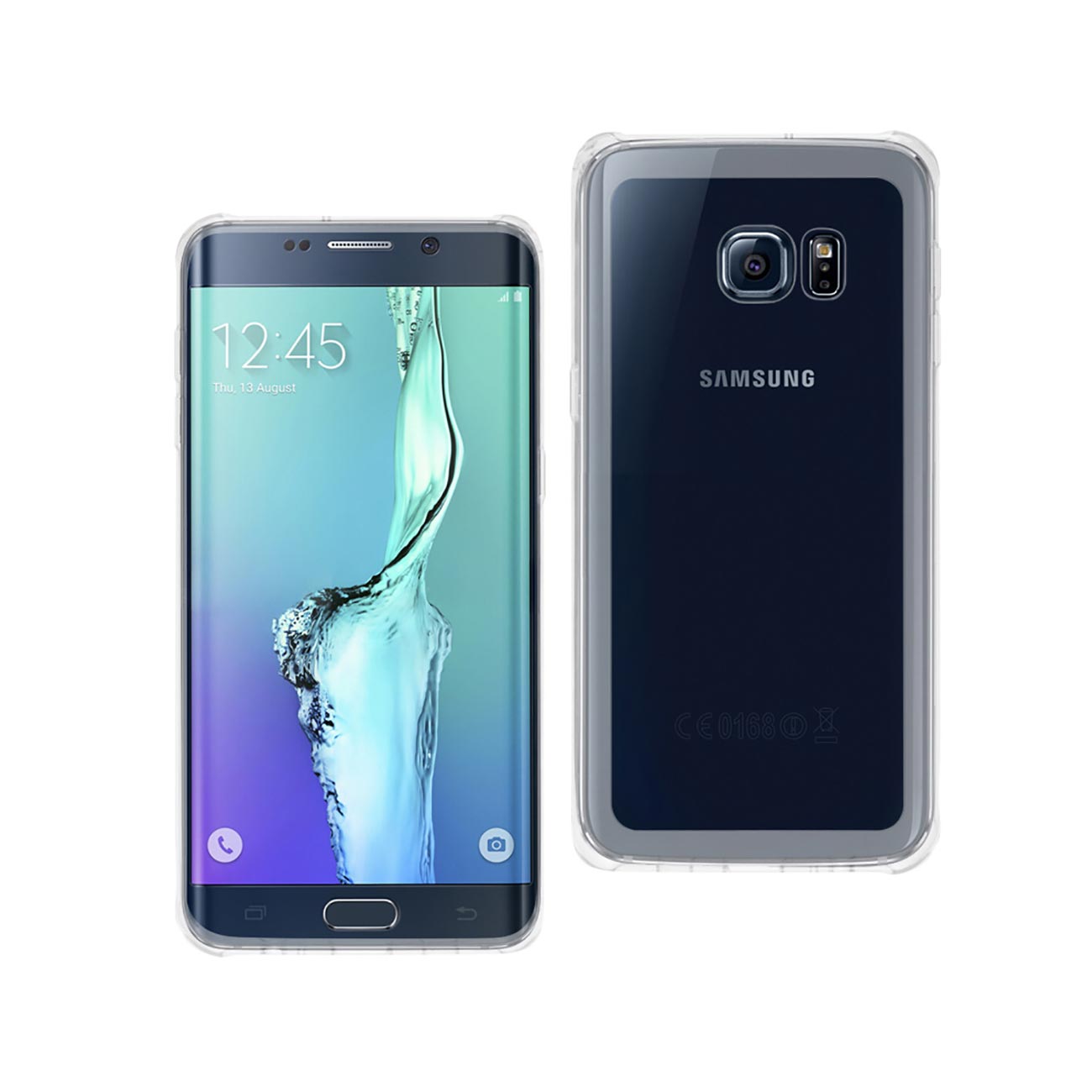 Samsung Galaxy S6 Edge Plus Clear Bumper Case With Air Cushion Protection In Clear