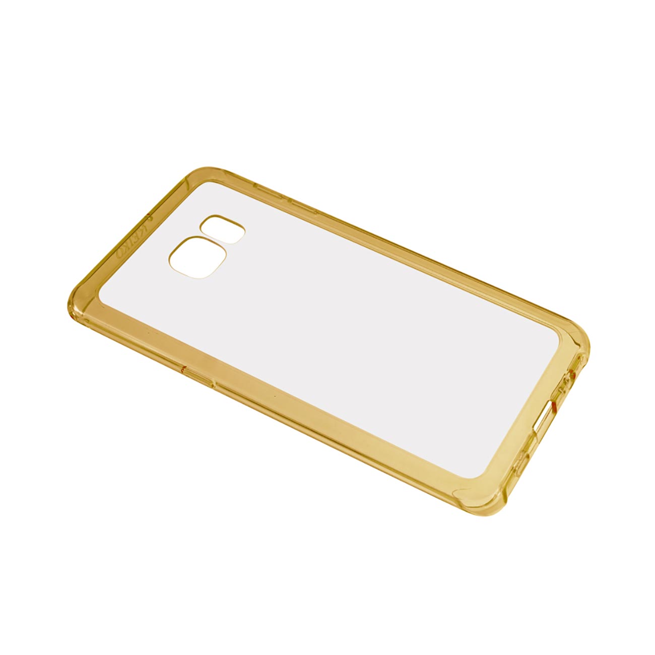 Samsung Galaxy S6 Edge Plus Clear Bumper Case With Air Cushion Protection In Clear Gold