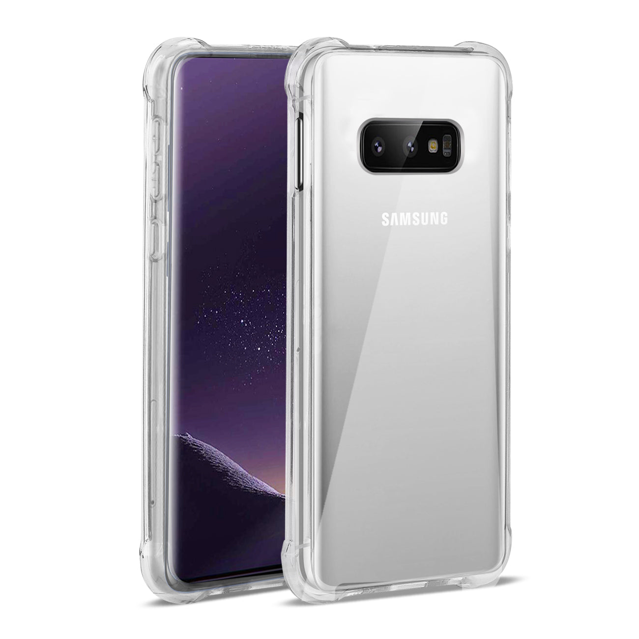 SAMSUNG GALAXY S10 Lite(S10e) Clear Bumper Case With Air Cushion Protection