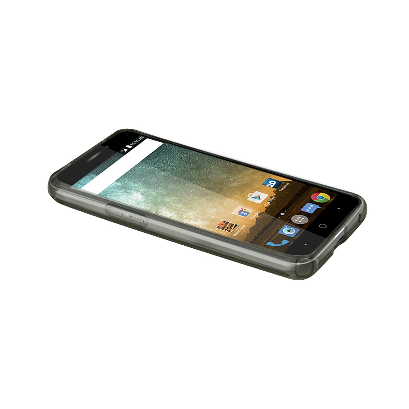 Case Clear Bumper Air Cushion Protection ZTE Prestige Clear Black Color
