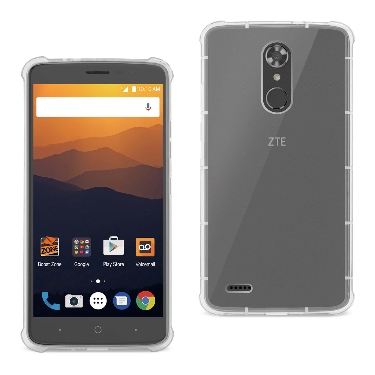 Case Bumper Air Cushion Protection ZTE Max Xl/ N9560 Clear