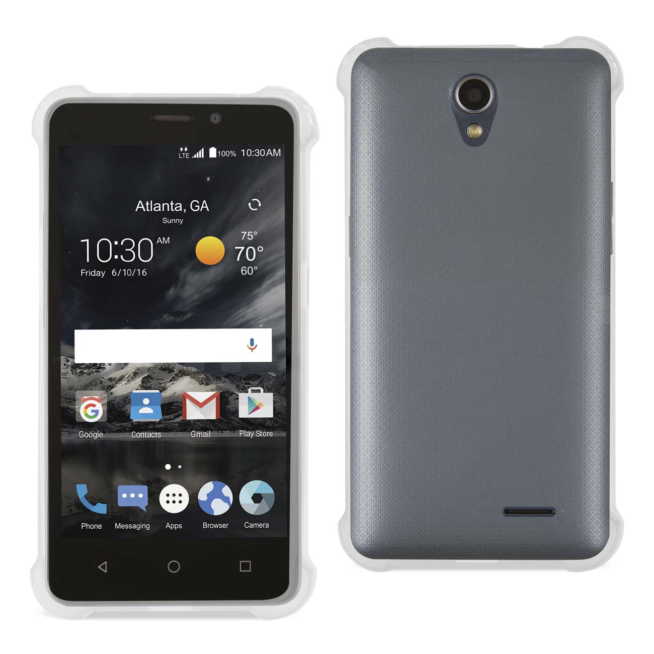 Case Bumper Clear Air Cushion Protection ZTE Maven 2/ Chapel (Z831) Clear