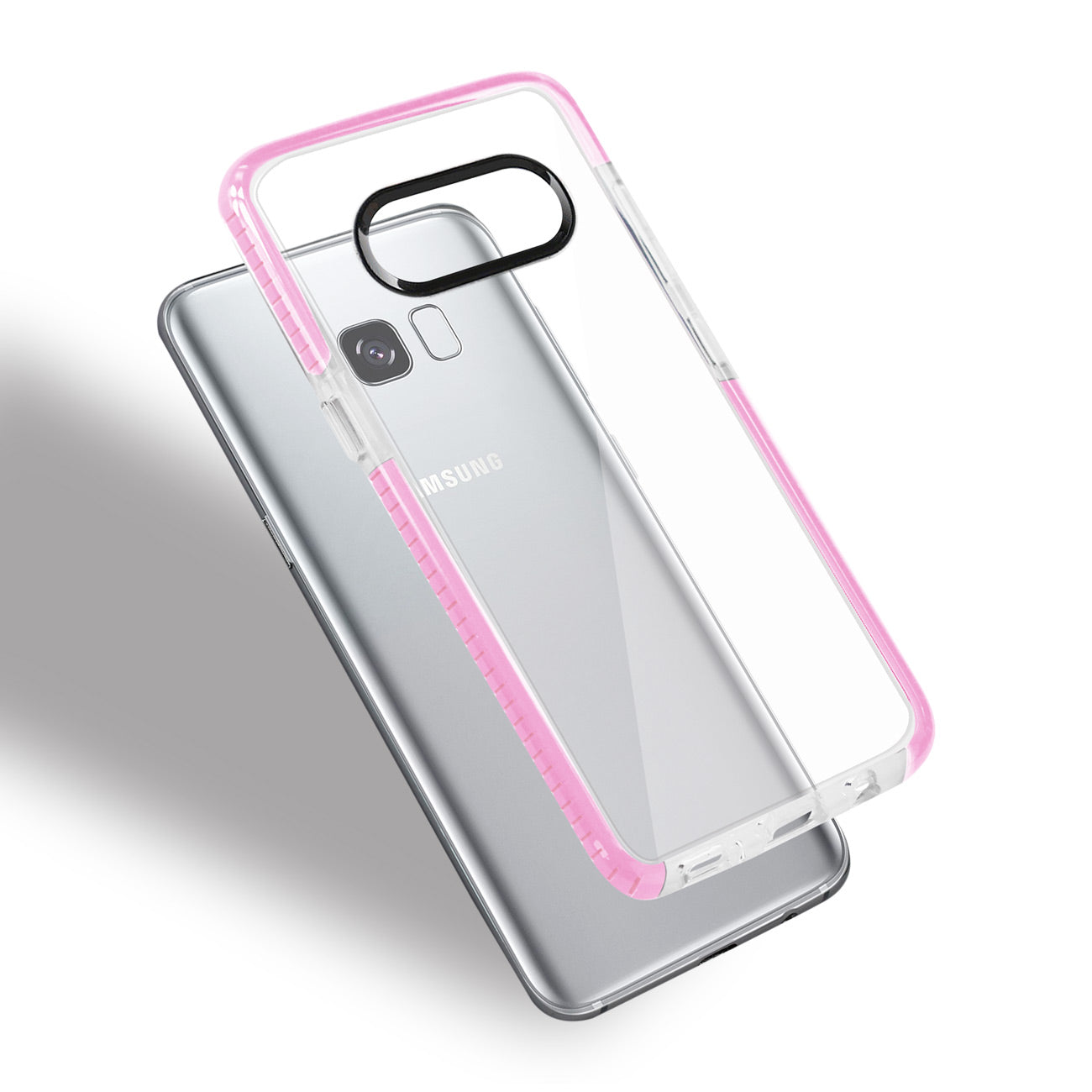 Case TPU Soft Transparent Samsung Galaxy S8/ SM Clear Pink Color